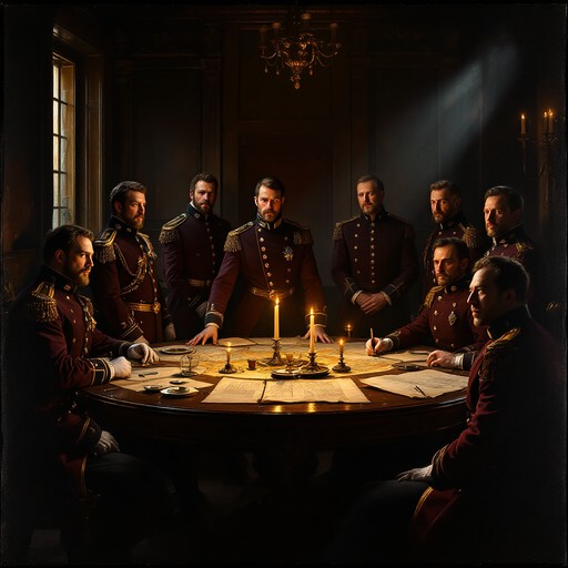 Command Candles Free Commanders in Candlelight Image - Military, Officers, Candlelight ...