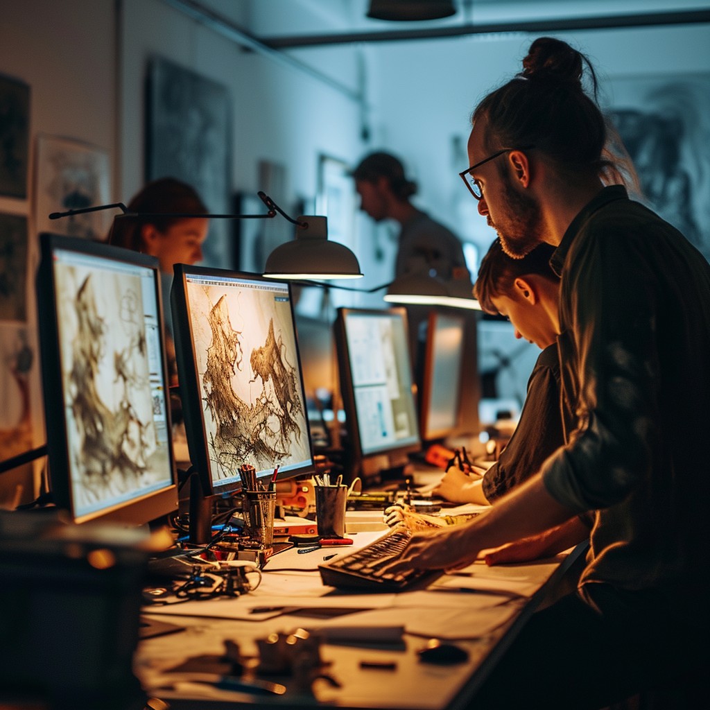 Free Creative Studio Work Image - Studio, Artists, Digital | Download ...