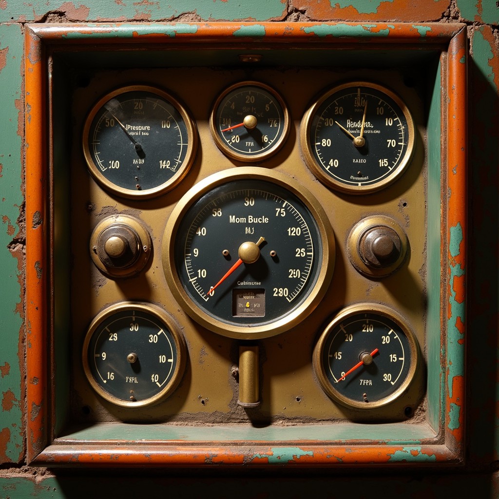 Handmade Panel Instrument Free Vintage Instrument Panel Image - Vintage, Gauges, Industrial ...