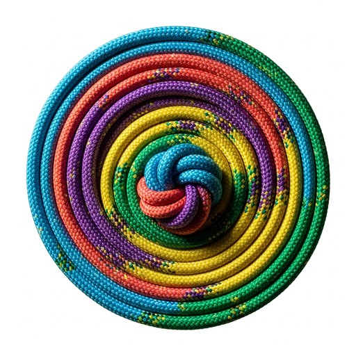Rainbown Ropes Free Rainbow Spiral Rope Image - Rope, Spiral, Rainbow | Download at ...