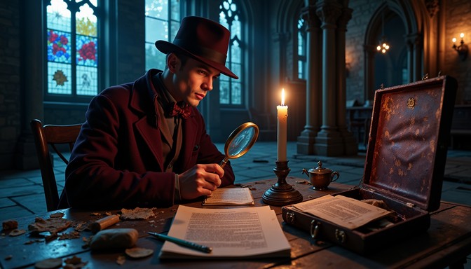 Free Candlelit Detective's Pursuit Image - Victorian, Detective, Gothic ...