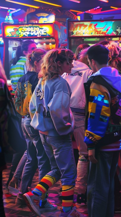 Free Arcade Gaming Crowds Image | Download at StockCake