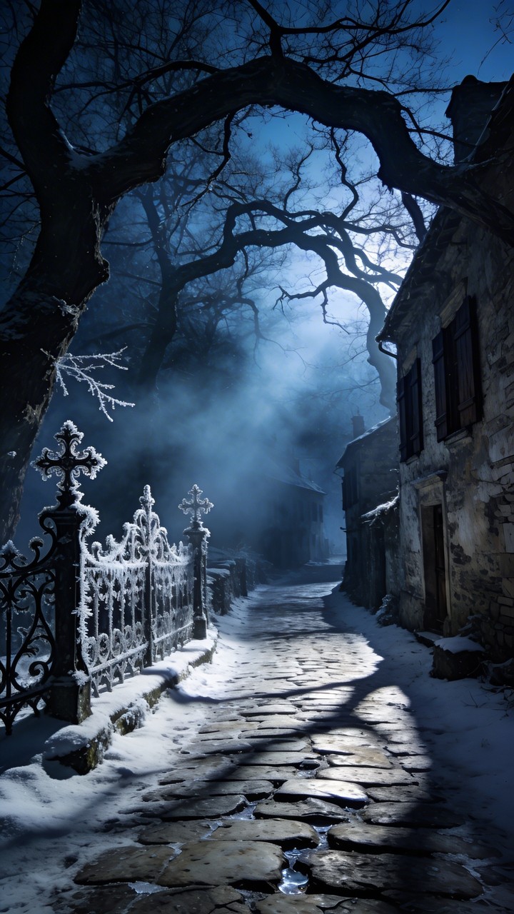 Free Frozen Gothic Path Image - Gothic, Winter, Medieval | Download at ...