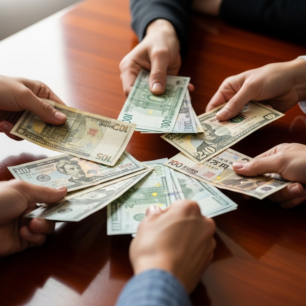 Free Money Exchange Moment Image - Money, Hands, Exchange | Download at ...