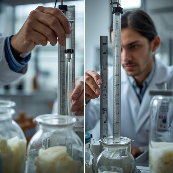 Milk Lab Tech Photo Free Precision Dairy Science Image - Laboratory, Dairy, Technician ...