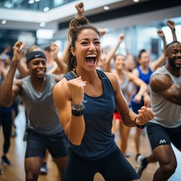 Free Energetic Fitness Class Image - Fitness, Exercise, Gym | Download ...