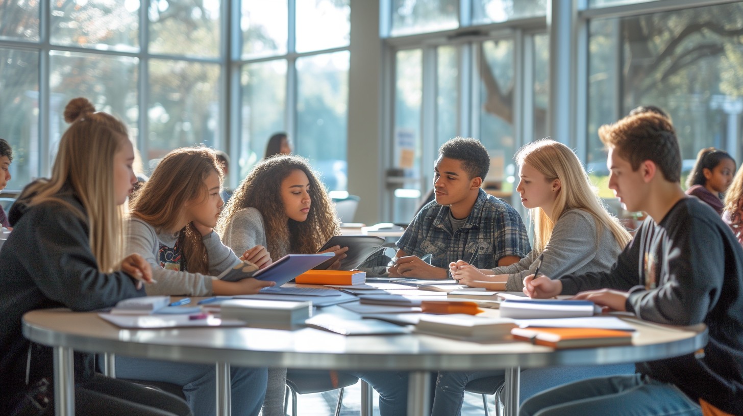 Free Students Discussing Together Image - Students, University ...