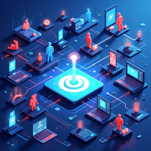Free Connected Social Universe Image - Isometric, Digital, Social ...
