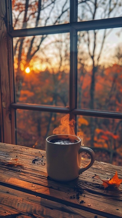 Free Autumn Morning Coffee Image - Autumn, Morning, Coffee | Download ...