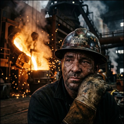 Free Steel Worker Portrait Image - Steelworker, Industrial, Foundry ...