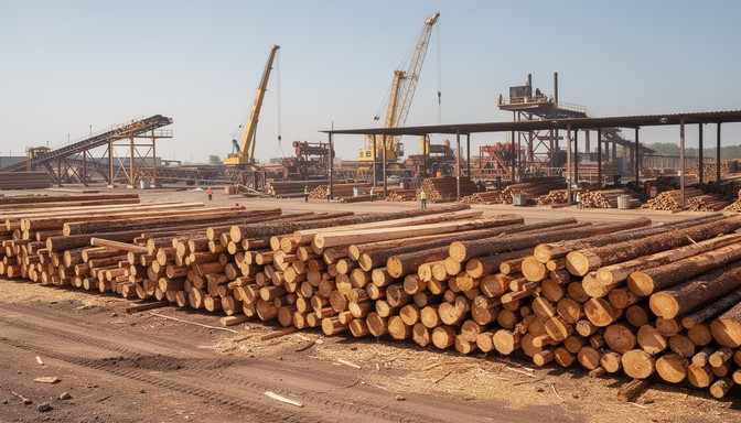Uk Timber Processing Free Industrial Wood Processing Image - Timber, Lumber, Logs | Download ...