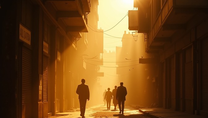 Photo inspiration: Gallery Detail: Free Golden Urban Silhouettes Image