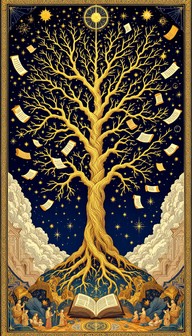 Free Golden Wisdom Tree Image - Tree, Golden, Knowledge | Download at ...