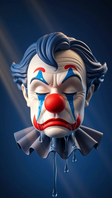 Sad Clowder Free Sad Clown Crying Image - Clown, Sad, Crying | Download at StockCake