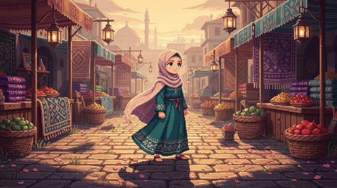 Free Marketplace Pixel Adventure Image - Marketplace, Bazaar, Pixel ...