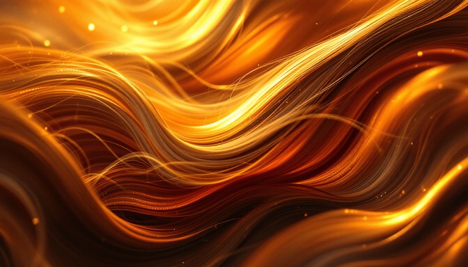 Free Golden Flowing Waves Image - Abstract, Golden, Flowing | Download ...