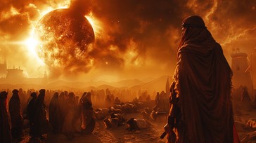 Free Apocalyptic Sky Event Image - Apocalypse, Eclipse, Onlookers ...