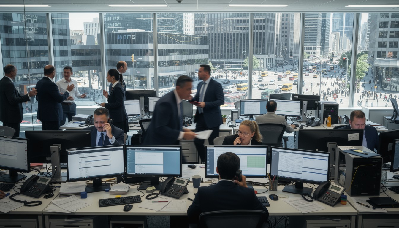 Free Busy Office Chaos Image - Office, Business, Corporate | Download ...