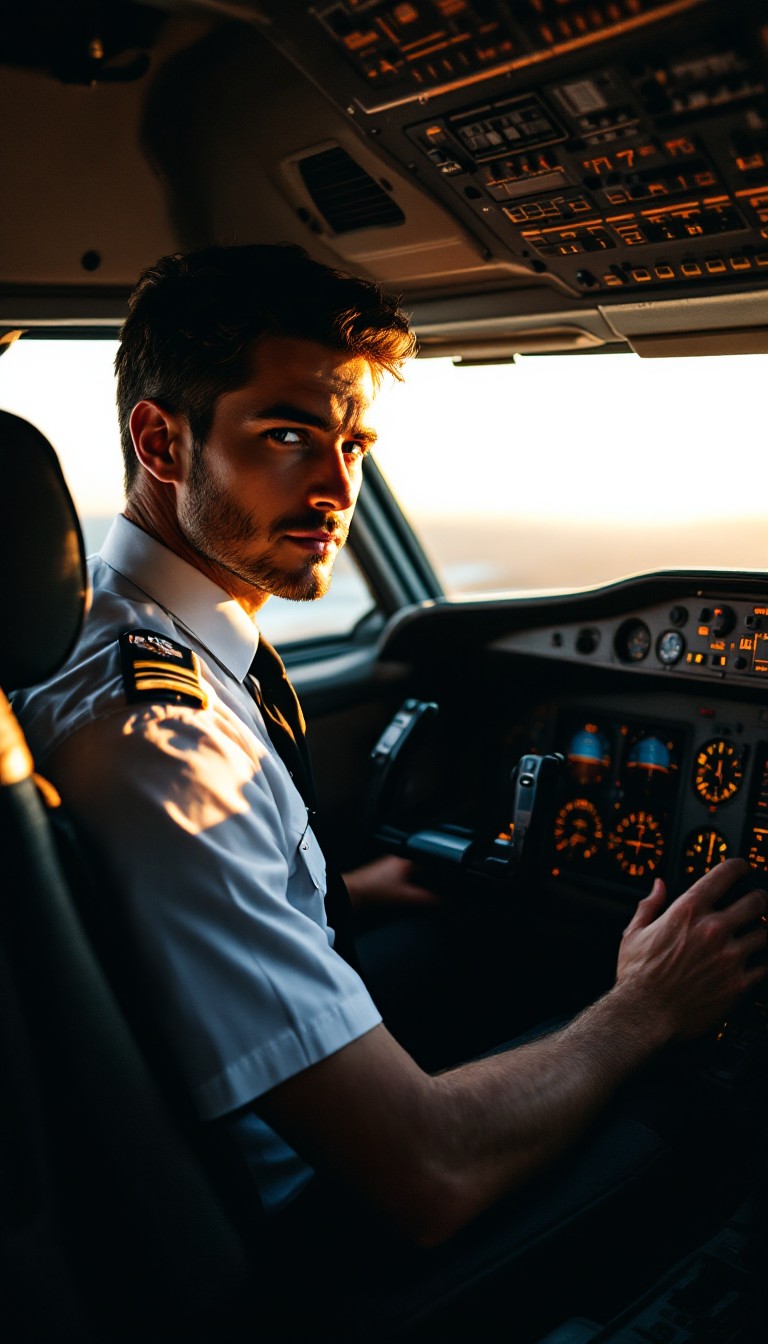 Pilo Image Free Pilot's Golden Hour Image - Pilot, Aviation, Airplane | Download ...