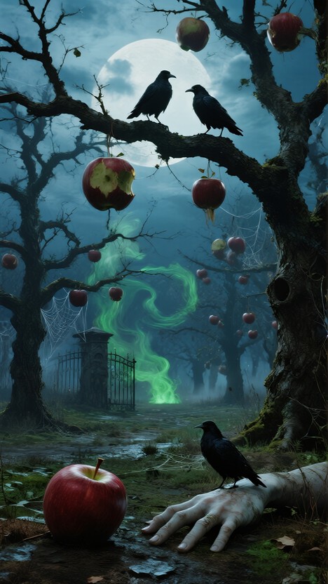 Free Haunted Apple Orchard Image | Download at StockCake