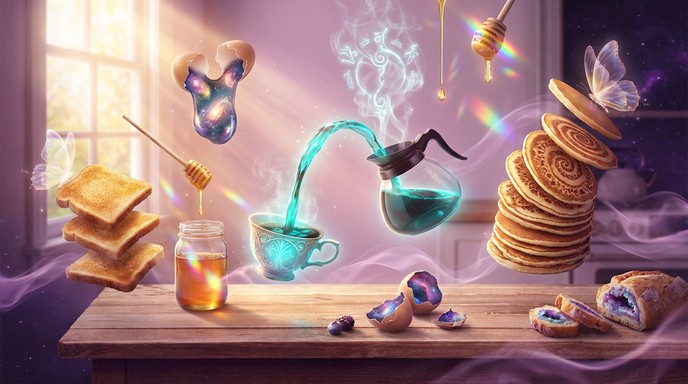 Magic Mike Breakfast Free Magical Breakfast Alchemy Image - Breakfast, Magical, Surreal ...