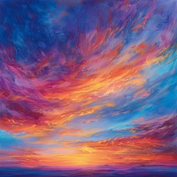 Free Vivid Sky Art Image - Art, Sky, Sunset | Download at StockCake