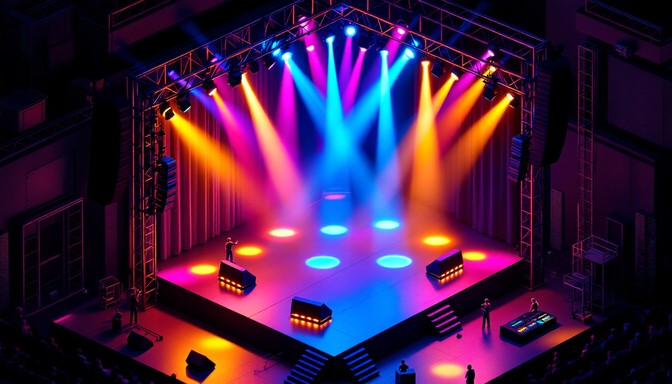 Free Concert Stage Lighting Image - Stage, Concert, Lighting | Download ...