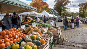 October Fall Market Free Autumn Farmers Market Image - Autumn, Market, Pumpkins | Download ...
