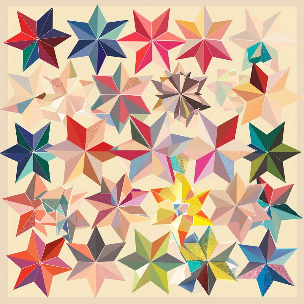 Star Moasic Pattern Free Colorful Star Mosaic Image - Colorful, Stars, Mosaic | Download at ...