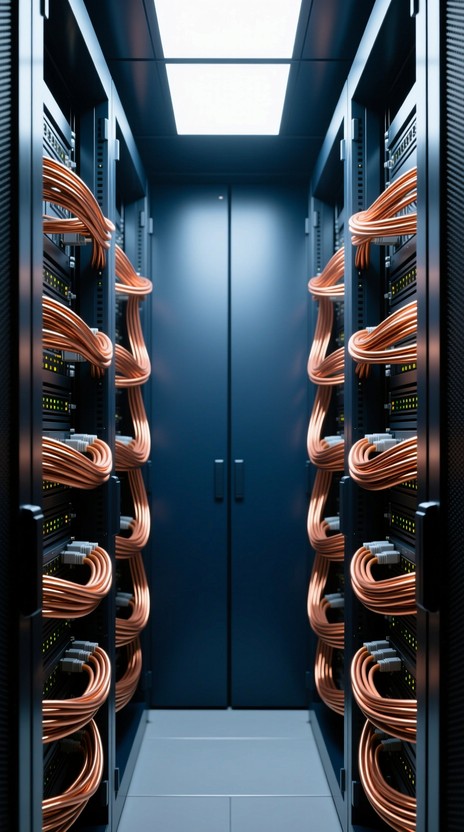 Free Copper network arteries Image - Server, Datacenter, Cables ...
