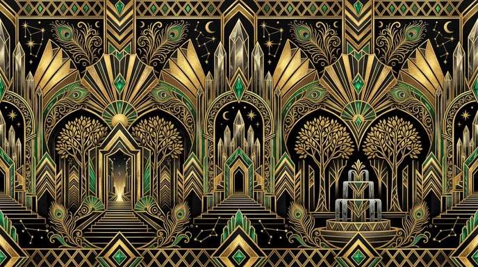 Deco Magic Free Art Deco Magic Image - Artdeco, Fantasy, Geometric | Download at ...