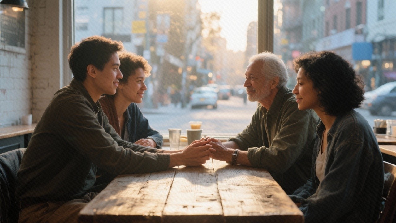 Free Cafe Table Talk Photo - Cafe, Conversation, Sunset | Download at ...