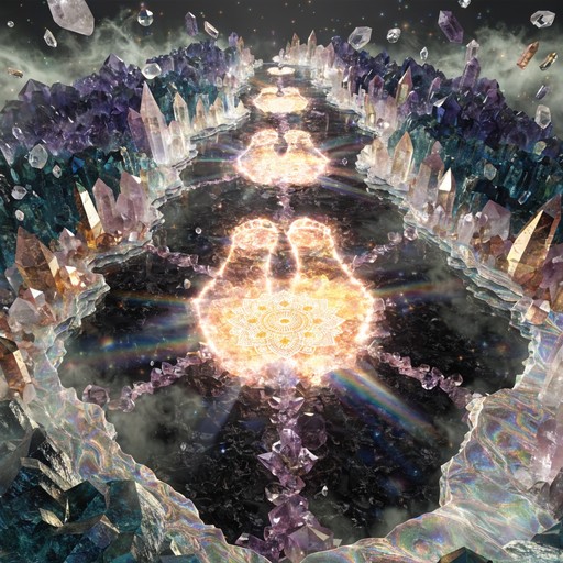 Free Sacred Crystal Path Image - Crystal, Footprints, Glowing ...