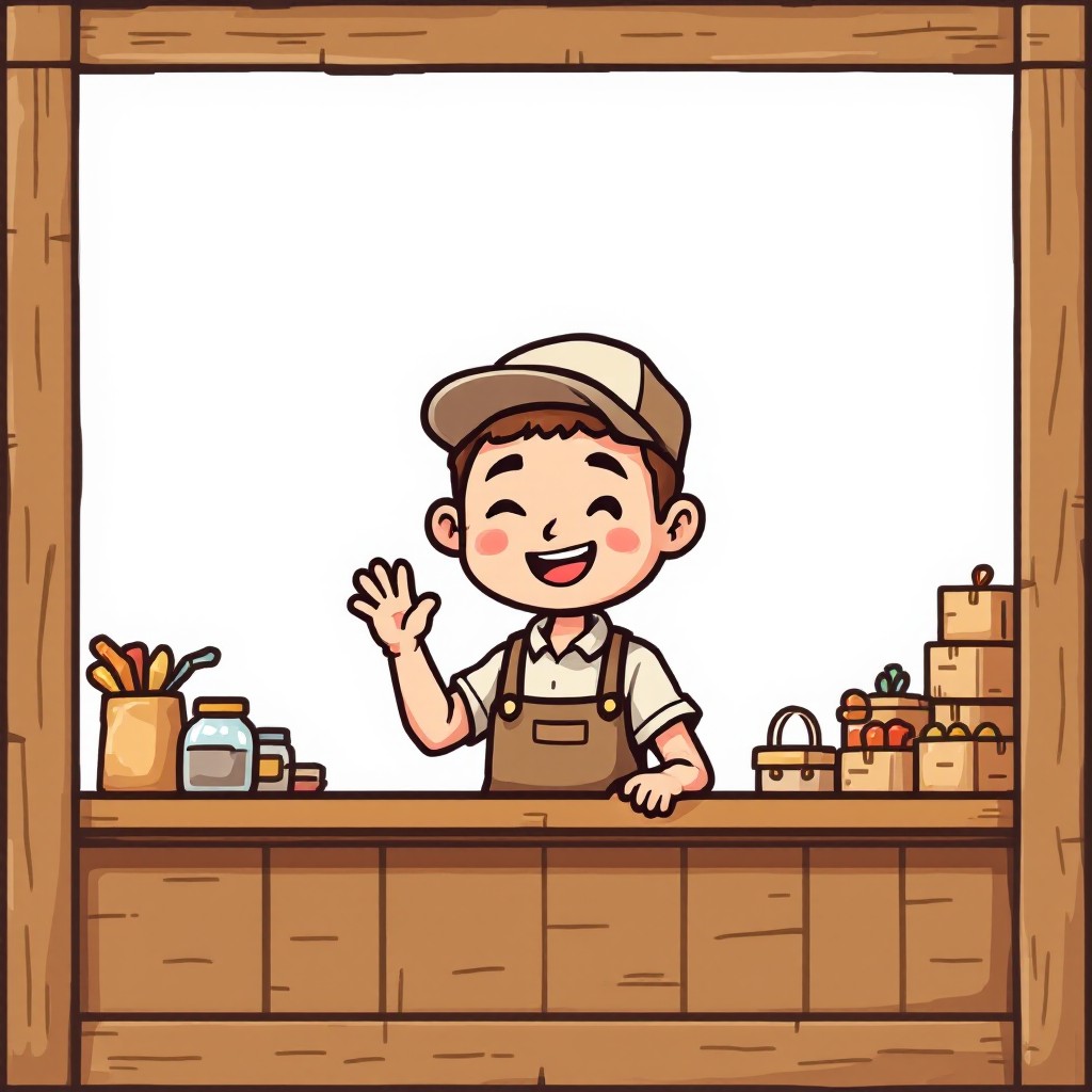 Free Friendly Pixel Shopkeeper Image - Pixel, Shopkeeper, Store ...