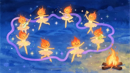 Free Dancing Ember Sprites Image - Embers, Sprites, Dance | Download at ...