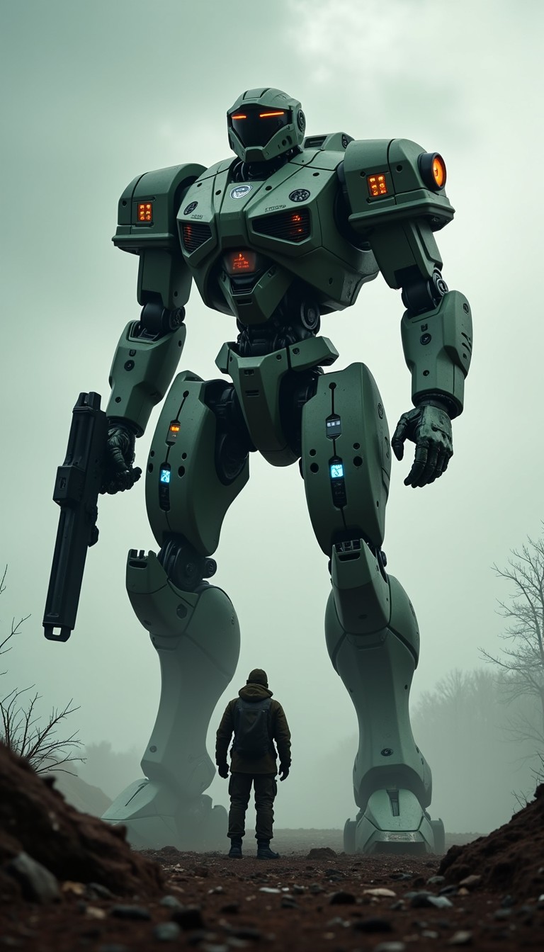 Free Colossal Combat Mech Image - Mech, Robot, Battlefield | Download ...