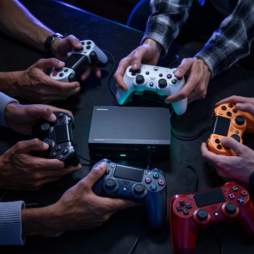 Free Controllers in action Image - Gaming, Controllers, Multiplayer ...