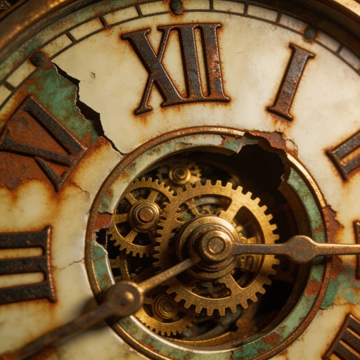 Rusty Broken Clock Free Time's Beautiful Decay Image - Vintage, Clock, Rusty | Download at ...