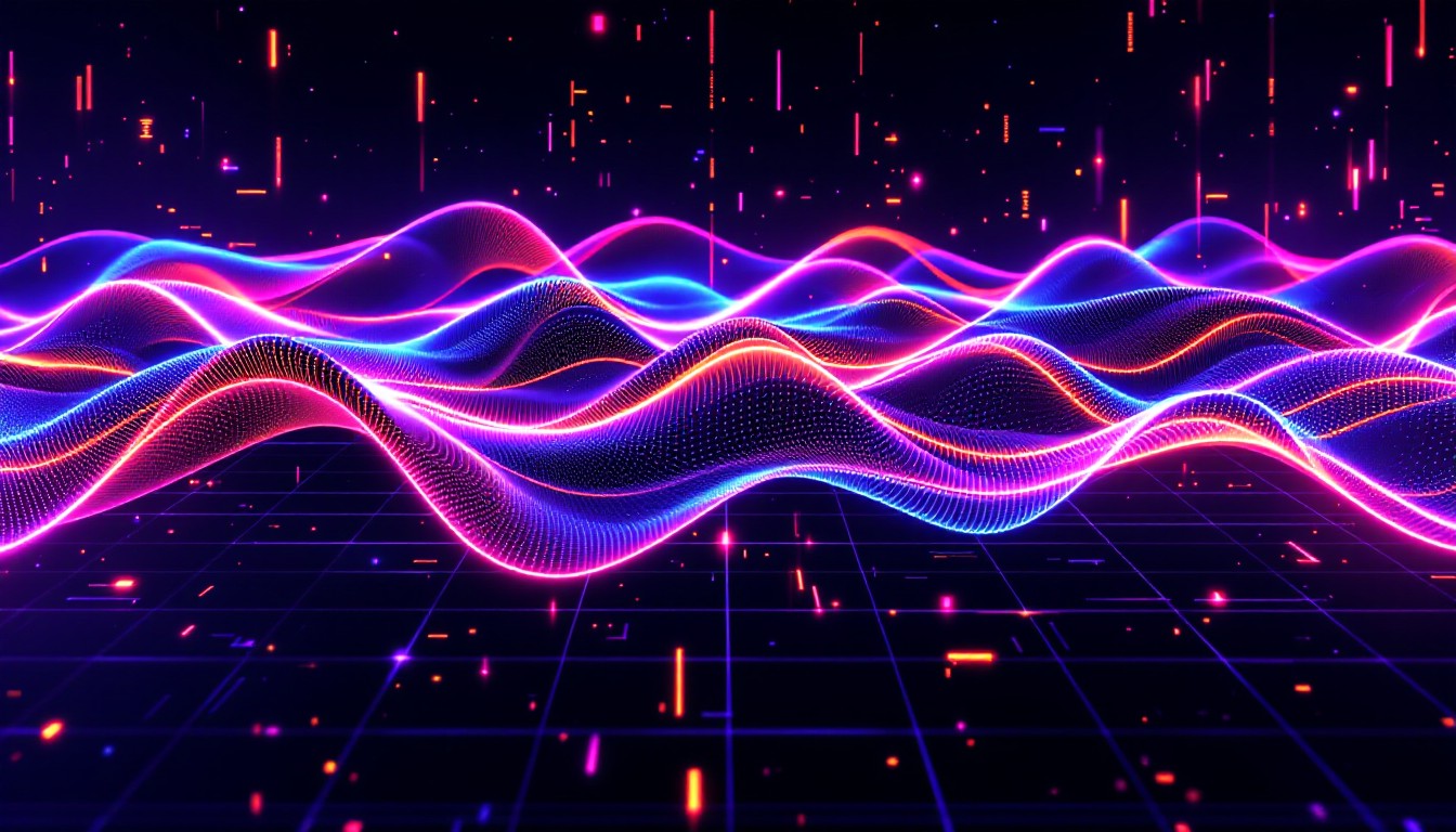 Free Neon Waves Dancing Image - Cyberpunk, Neon, Waves | Download at ...