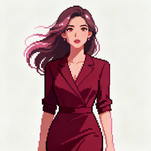 Free Elegant Pixel Glamour Image - Pixel, Art, Woman | Download at ...