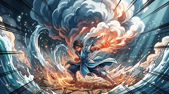 Steam Warrior Free Steam Warrior Unleashed Image - Anime, Warrior, Water | Download ...