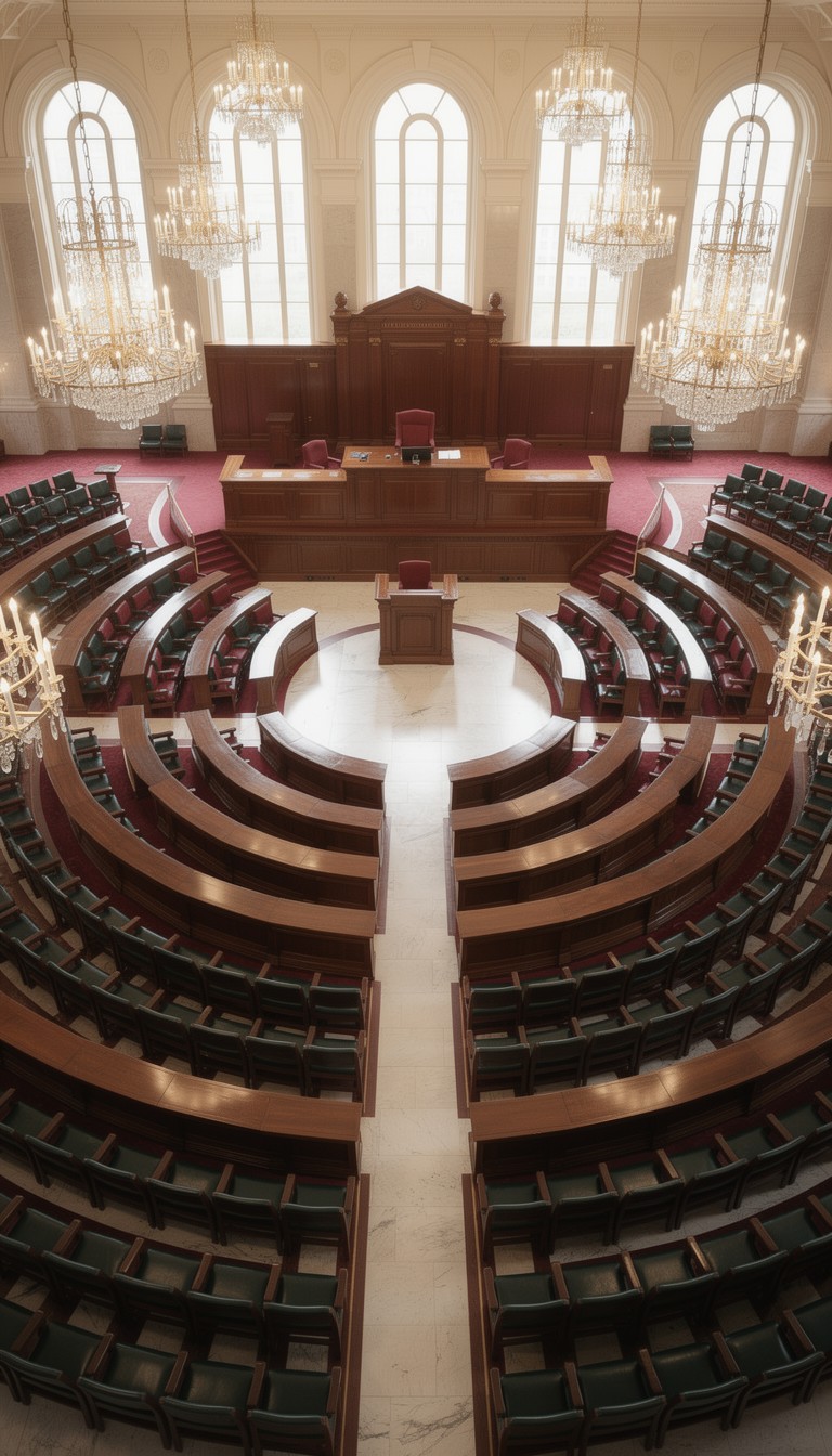 Free Majestic Legal Chamber Image - Courtroom, Justice, Architecture ...
