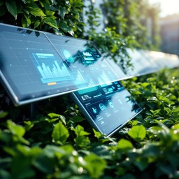 Free Eco Tech Harmony Image - Sustainable, Digital, Green | Download at ...