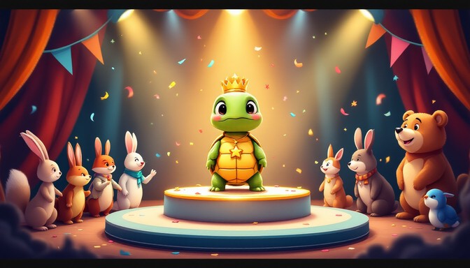 Turtle Celbrating Free Turtle Celebration Day Image - Turtle, Celebration, Crown ...