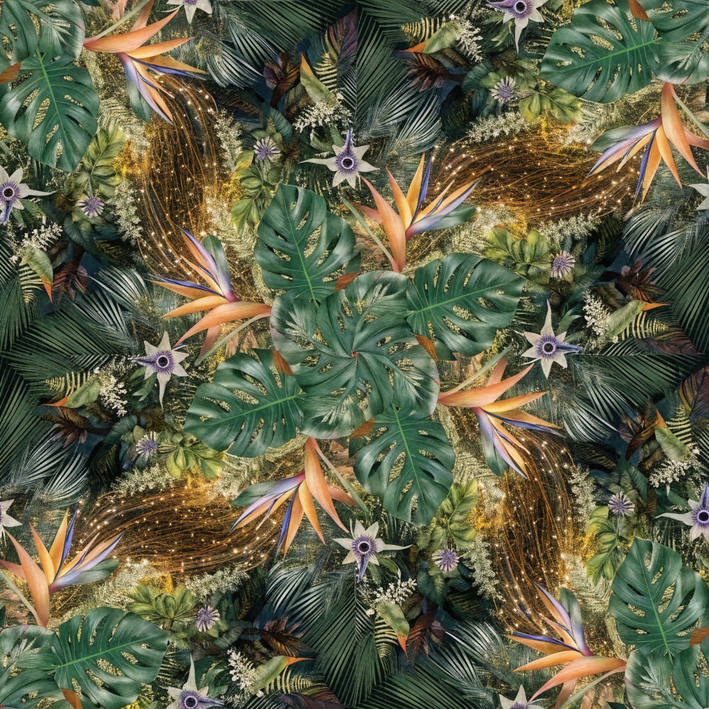 Free Tropical Botanical Pattern Image - Tropical, Botanical, Pattern ...