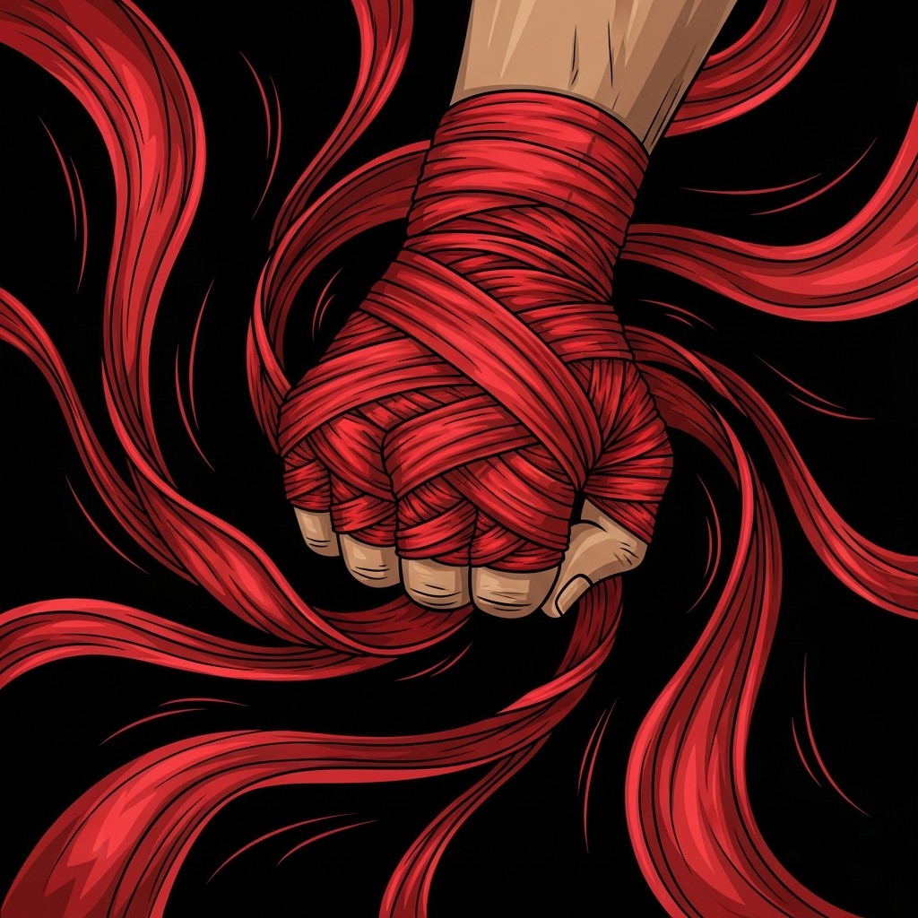 Free Crimson Combat Wraps Photo - Boxing, Handwraps, Red | Download at ...
