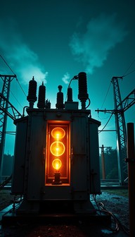 Free Glowing Power Transformer Image - Electrical, Industrial, Glowing ...