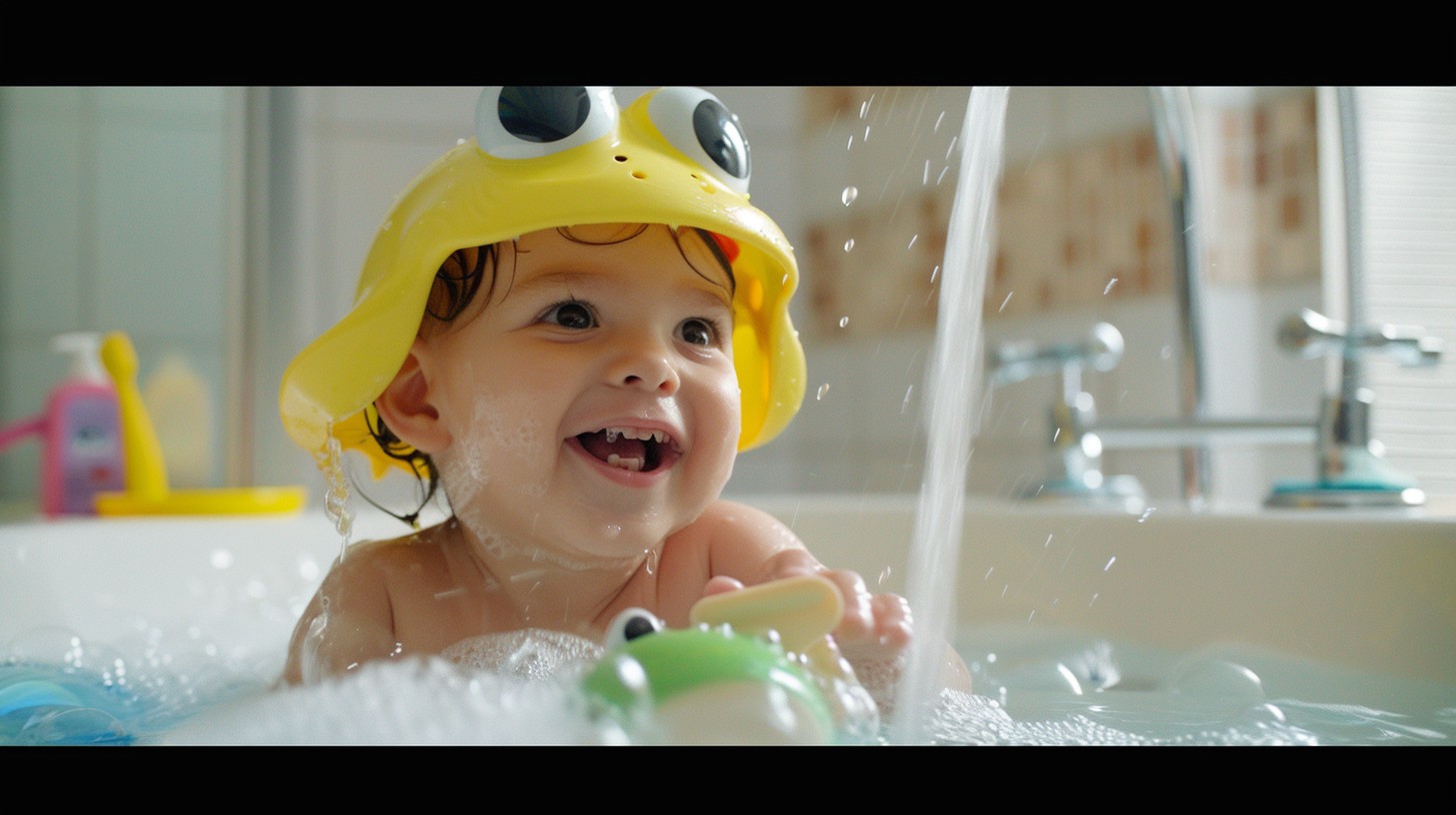 Free Joyful Bath Time Image - Toddler, Bath, Bubbles | Download at ...