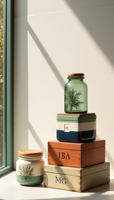 Free Minimalist Container Arrangement Image - Minimalist, Botanical ...