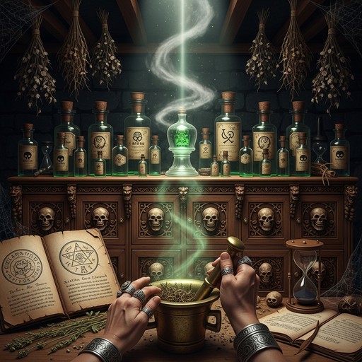 Free Victorian Potion Making Image - Apothecary, Victorian, Gothic ...